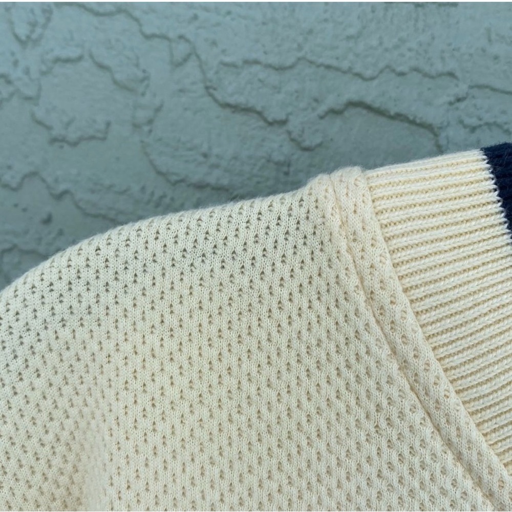 Sope Creek Mesh Crew Sz L Pull Over Sweater - Picture 6 of 7